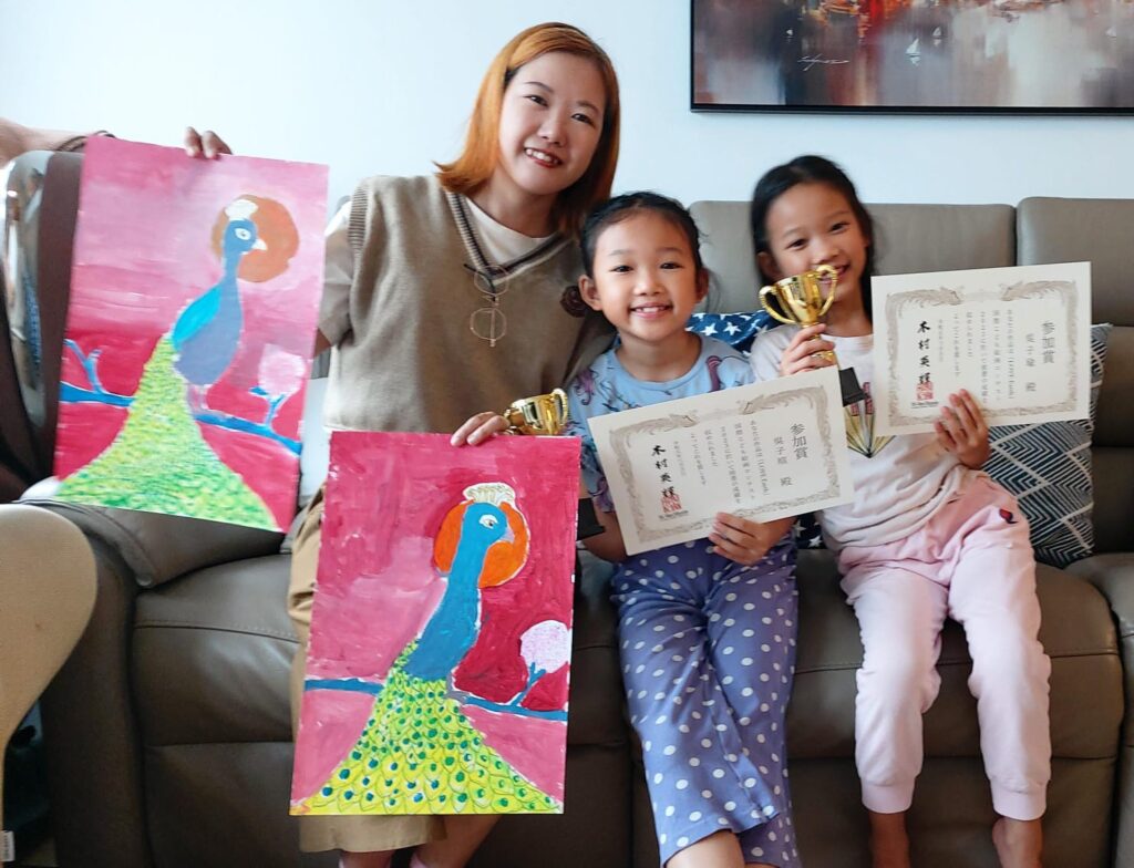 Venus with her awarded students