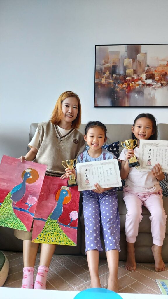 Venus with her awarded students